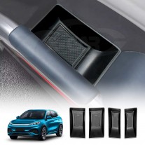 BYD Atto 3 2022-2025 Car Door Side Storage Box Tray Organizer Accessories Front and Rear Row Set of 4