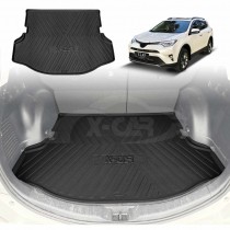 Boot Liner for Toyota Rav4 Rav 4 Space Saver 2013-2018 All Weather Heavy Duty Cargo Trunk Cover Mat Luggage Tray Car Accessories