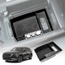 Centre Console Armrest Organizer Tray for Mazda CX-9 CX9 2016-2024 Storage Box Accessories