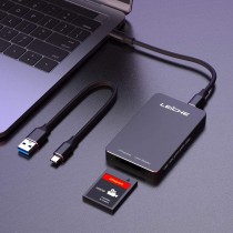 Elaso CFexpress Type B Memory Card Reader with OTG Compatible with iPhone Android Windows Mac