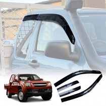 Weathershields for Holden Colorado Extra Cab RC Series 2008-2011 Car Weather Shields Wind Deflectors Window Sun Visor 4-Piece Set