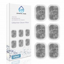 Pack of 6 Refrigerator Ice Maker Filter for Mitsubishi Electric Fridge MRPR-01FT Replacement Water Kalki Clean Filter