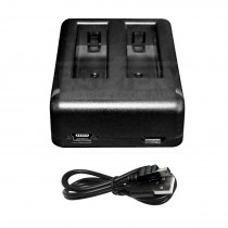 USB Dual Power Charger for GoPro Hero 4 Camera Battery