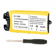 New Replacement Battery for Shark XFBT620 Cordless Stick Vacuum