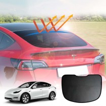 Tesla Model Y 2022-2025 Rear Trunk Cargo Liftgate Window Windshield Sun Shade Car Accessories Mesh Blind