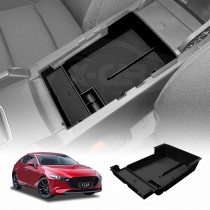 Armrest Organizer Tray for Mazda 3 BP Series Hatch Sedan 2019-Onwards Centre Console Storage Box Accessories