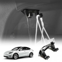 Tesla Model Y 2022-2025 Rear Trunk Hook Cargo Boot Holding Clips Grocery Bag Holder Accessories