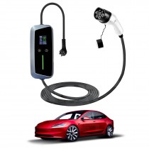 Type 2 Portable EV Charger 10 Amp 2.4KW Australian Plug 5 Meters for Tesla Model 3 Highland 2023-Onwards