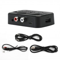 Bluetooth Receiver NFC Bluetooth Transmitter Supports TF Card USB To Play RCA Call 5.0 Interference All-in-one