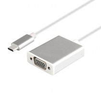 USB C Type C 3.1 Male to VGA Female Converter Adapter Cable for Macbook Chromebook