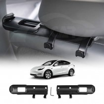 Rear Seat Hook Seat Belt Holder Bracket Organizer for Tesla Model Y 2021-2025 Set of 2