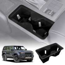 Centre Console Rubber Cup Holder Insert for Toyota Prado 250 Series 2024-2025 Interior Accessories