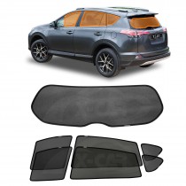 Window Sun Shades for Toyota Rav4 Rav 4 2013-2018 Car Custom Rear Windscreen Shade Sun Blind Mesh