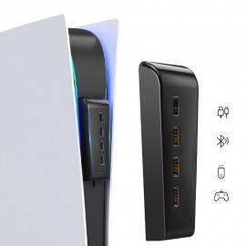 4 Ports Hub USB 2.0 Adapter Connector Splitter Extender High Speed For Sony PlayStation 5 PS5
