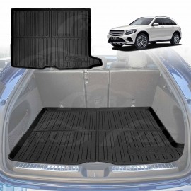 Boot Liner for Mercedes-Benz GLC 2015-2022 All Weather Heavy Duty Cargo Trunk Cover Mat Luggage Tray Car Accessories