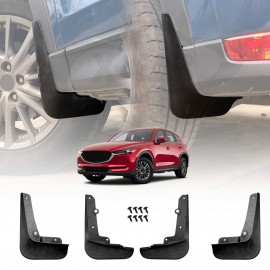Mud Flaps Splash Guards for Mazda CX5 CX-5 2017-2021 Mudguard Fender Front and Rear Set of 4