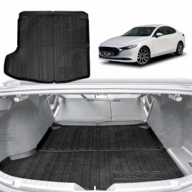Boot Liner for Mazda 3 Sedan BP 2019-Onwards Heavy Duty Cargo Trunk Cover Mat Luggage Tray