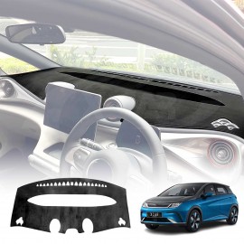 Dash Mat for BYD Dolphin 2023-Onwards Non-Slip Microfiber Pad Cover Interior Accessories 