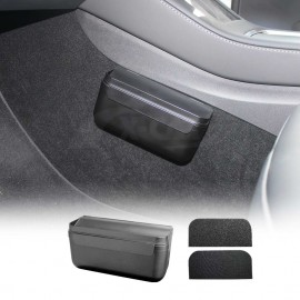 Universal Velcro TPE Center Console Side Storage Box Holder for Sunglass Holder Organizer Car Accessories