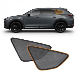 Port Window Sun Shade for Mazda CX-8 CX8 2018-2024 Car Sun Blind Mesh Third Row Window