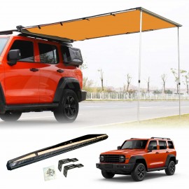 Car Side Awning UV Waterproof Camping Shade for GWM Tank 300 Tank300 2023-Onwards 4WD Durable Sunshade
