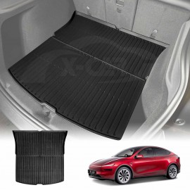 Rear Trunk Boot Liner for Tesla Model Y Juniper 2025-Onwards All Weather Heavy Duty Cargo Mat Car Luggage Tray Accessories