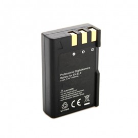 Nikon EN-EL9a Camera Camcorder Replacement Battery