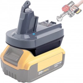 Battery Convert Adapter For Dewalt Milwaukee 18V-20V Battery To Dyson V6 Vacuum