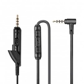 Audio Cable Wire Cord Mic Remote for BOSE QuietComfort 15 QC15 Headphones