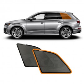 Port Window Sun Shade for Audi Q7 SQ7 2015-Onwards Car Sun Blind Mesh Third Row Window