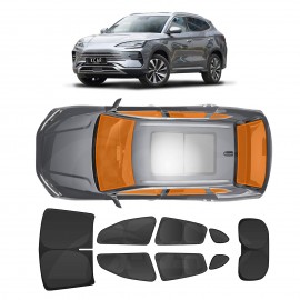 Window Sunshade Block Cover for BYD SEALION 6 SEALION6 2024-Onwards Side Rear Windshield Sun Shades Parking/Camping Privacy Protection