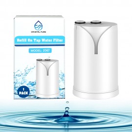 Replacement Water Filter Cartridge Compatible with Brita On Tap V-MF, On Tap  Pro V-MF, On Tap HF, On Tap Advanced Water Filter System