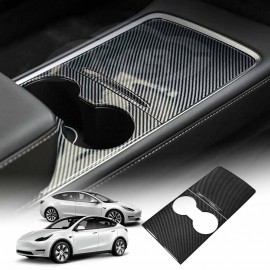 Tesla Model 3 2021-2023 and Model Y 2021-2025 Carbon Fiber Style Centre Console Panel Car Accessories