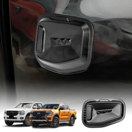 Fuel Tank Cap Cover for Ford Ranger Next-Gen 2022-2025 Matt Black Gas Door Trim Car Exterior Accessories