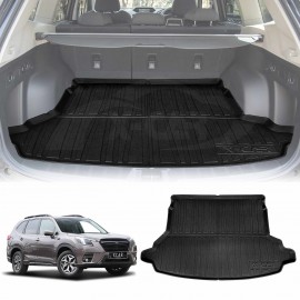 Boot Liner for Subaru Forester 5th Gen 2018-2025 Without Subwoofer All Weather Heavy Duty Cargo Trunk Cover Mat Luggage Tray Car Accessories