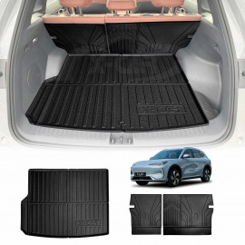 Boot Liner Back Seat Protector for Geely EX5 2025-Onwards All Weather Heavy Duty Cargo Car Trunk Kick Mats
