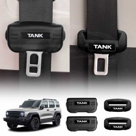 Seat Belt Buckle Silicone Protective Cover for GWM Tank 300 Tank300 2023-Onwards Car SeatBelt Interior Assessories Set of 4