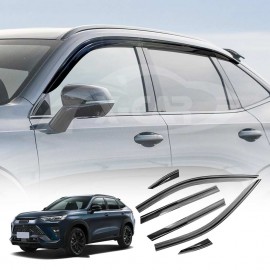 Weathershields for GWM Haval H6GT 2022-2025 Car Weather Shields Wind Deflectors Window Sun Visor