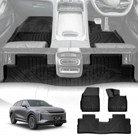 3D Floor Mats for Omoda Omoda 9 2025-Onwards Heavy Duty All Weather Car Mats Carpet Liner Set Car Accessories