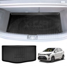 Boot Liner for Kia Picanto 2016-Onwards Heavy Duty Cargo Trunk Mat Luggage Tray