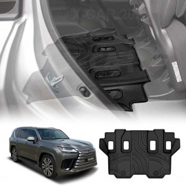 3D Heavy Duty All Weather Car Mat Floor Liner Third Row Seat for  Lexus LX Series LX500d LX600 2021-Onwards