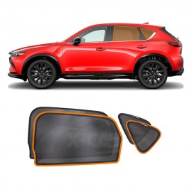 Port Rear Car Window Sun Blind for Mazda CX-5 CX5 2017-2025 Sun Shade Mesh
