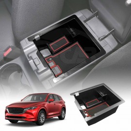Centre Console Armrest Organizer Tray for Mazda CX5 CX-5 2017-2025 Storage Box Accessories