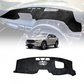 Dash Mat Pad Cover for Mazda CX8 CX-8 2018-2025 Non-Slip Microfiber Pad Cover Interior Accessories 