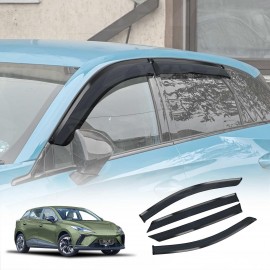 Weathershields for MG MG4 2023-Onwards Car Weather Shields Wind Deflectors Window Sun Visor 4 Pcs