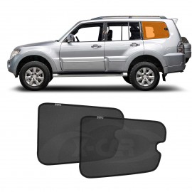 Port Window Sun Shade for Mitsubishi Pajero 2006-2022 Car Sun Blind Mesh Third Row Window