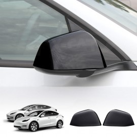 Rear View Mirror Trim Cover for Tesla Model Y 2021-2025 Exterior Accessories Side Mirror Cap
