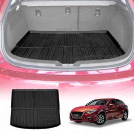 Boot Liner for Mazda 3 Hatchback BN BM 2014-2019 All Weather Heavy Duty Cargo Trunk Cover Mat Luggage Tray Car Accessories