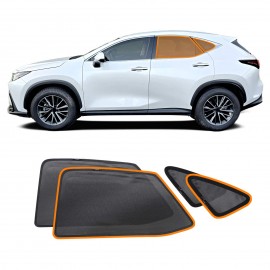 Port Rear Window Sun Shade for Lexus NX Series NX250 NX350 NX350h NX450h 2022-Onwards Car Sun Blind Mesh