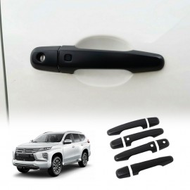 Door Handles Cover for Mitsubishi Pajero Sport 2015-2025 Matt Black protector